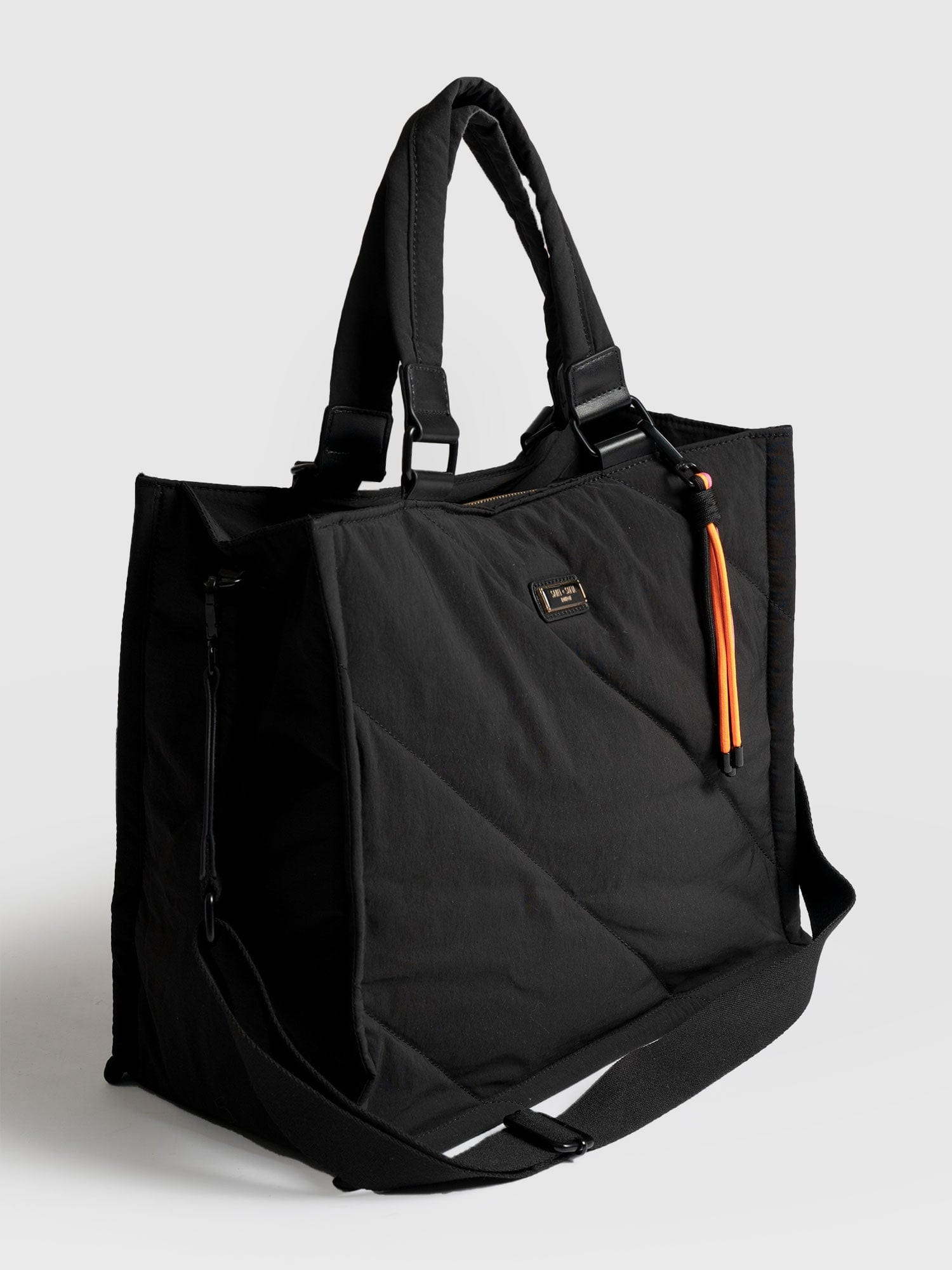 Large Penny Tote Bag Black - Women's Bags | Saint + Sofia® EU